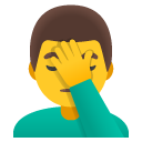 emoji u1f926 200d 2642